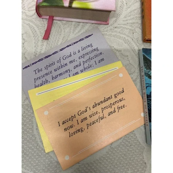 Vintage‎ Devotional Book Lot God In Every Moment Angels Thoughts for A Good Life - Picture 5 of 8